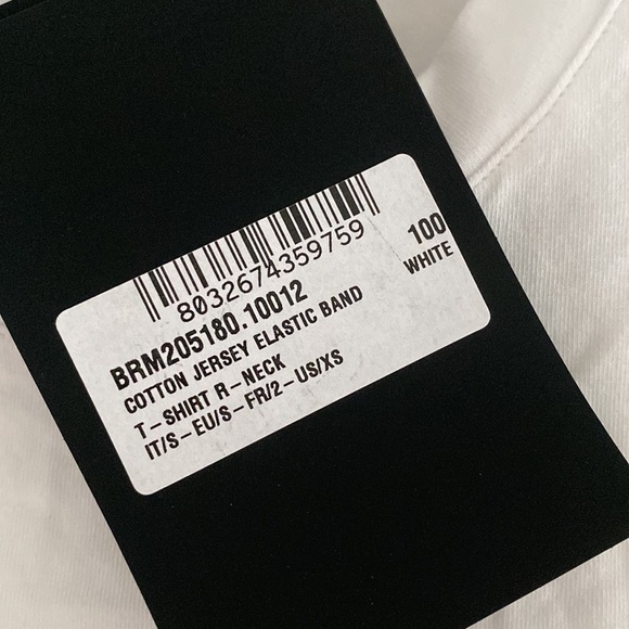 Balmain white cotton tshirt - Picture 3 of 3